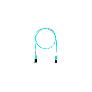 Jumper de Fibra Optica Multimodo 50/125 OM4, LC-SC Duplex, LSZH, Color Aqua, 6 Metros