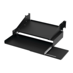 Charola Para Soportar Equipos en Rack de 19in, Con Bandeja Deslizable para Teclado y Mouse , Capacidad de 45.5 kg, 4 UR