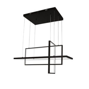 Lámpara de Techo LED / 100W / Luz Blanca 6500K, Neutra 4000K, Cálida 2700K / IP20 / íngulo de Luz 120° / Aluminio y PC / Vida íštil 50,000h / Longitud de Cable Ajustable