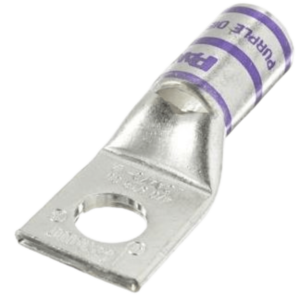 Zapata de compresión LCA4/0-38-X para cal. 4/0 Awg, Barreno para tornillo prisionero de 3/8, 1 Pz