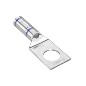 Zapata de compresión LCA6-38-L, para cal. 6Awg, Barreno para tornillo prisionero de 3/8, 1 Pz