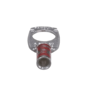 Zapata de compresión LCA8-38-L, para cal. 8 Awg, Barreno para tornillo prisionero de 3/8, 1 Pz