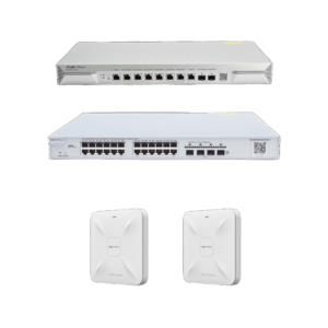 Solución Completa de Red para hasta 1500 Clientes y hasta 9 servicios de Internet., Ideal para Iniciar un Proyecto de Hotelerí­a u Oficina