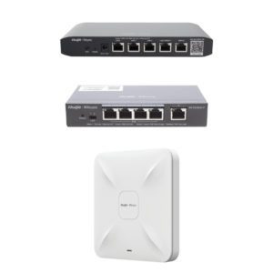 Equipos Ruijie DEMO Ideal para Probar Integraciones de Redes y WiFi 5 con CCTV
