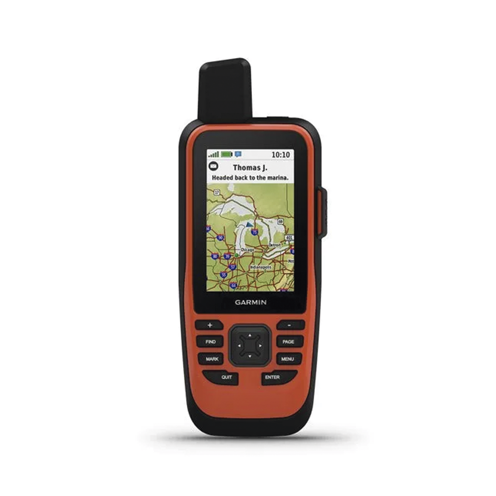 GPS Port?til GPSMAP? 86i / Pantalla TFT Transflectiva de 3" / Resoluci?n 240 x 400 p?xeles / Bater?a de Ion Litio con Autonom?a de 35 Horas / Memoria de 16 GB / Compatible con NMEA 0183 y microUSB / Br?jula electr?nica de 3 ejes / IPX7 / MIL-STD-8
