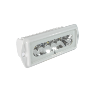 Luz led marina Capri2 empotrable, emite luz color blanco y azul de 1000 lǧmenes, fabricado bajo norma de protecci??n IP67.