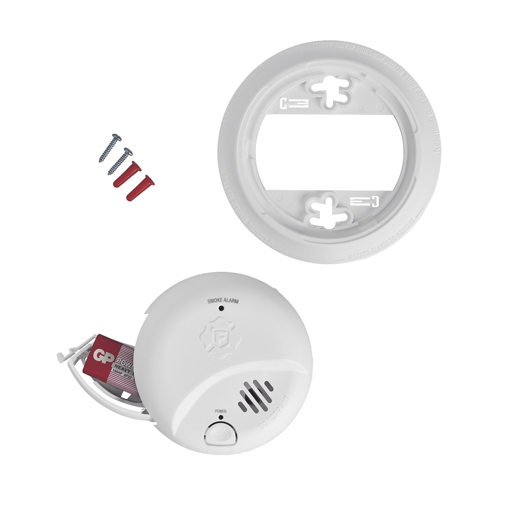 Detector de Humo Autónomo, No Requiere Panel, Con Botón para Silenciar, Sensor por Ionización - Imagen 4