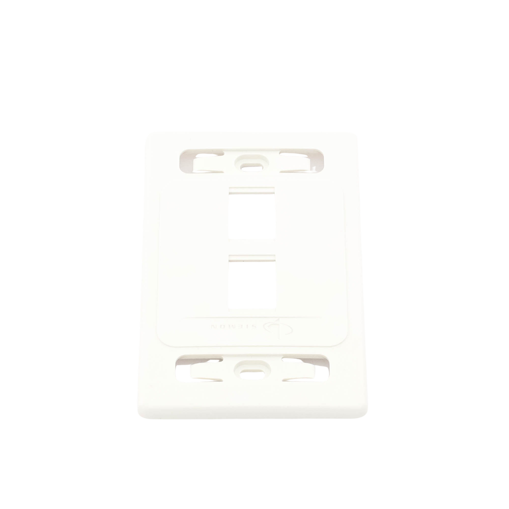 Placa de Pared Modular 10G MAX de 2 Salidas, Color Blanco - Imagen 4