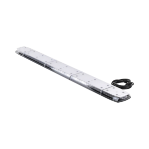 Barra de luces de 48 Pulgadas, 240 Led, Dual Color Ámbar/Claro, Con Montaje Fijo de Tornillos, Ideal para Seguridad Privada