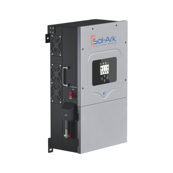 Inversor Hibrido SOL-ARK, 12 Kw, 220 Vcc, Fase Dividida, WIFI incluido ...