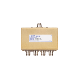 Divisor de Potencia EMR de 4 Vías, 30-960 MHz, 0.5 Watt, Conectores N Hembra.