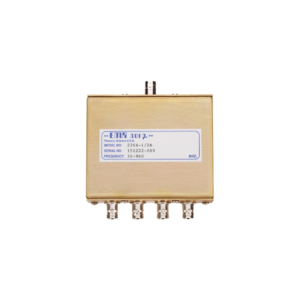 Divisor de Potencia EMR de 4 V??as, 30-960 MHz, 0.5 Watt, Conectores BNC Hembra.