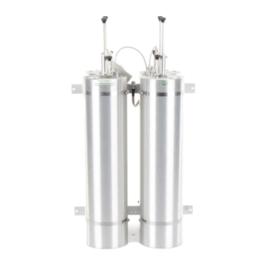 Duplexer Pasa Banda-Rechazo de Banda, 144-174 MHz, 4 Cavidades de 6.625" Diámetro, 500 KHz, 400 Watt, BNC Hembras.
