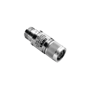 Atenuador en Línea de 10 dB, 2 W. Máximo,  CD-4 GHz, Conectores N Macho-Hembra.