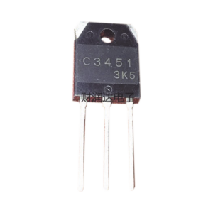Transistor de Potencia en Silicio tipo NPN, 500 Vc-b, 15 A. 100 Watt, TO-3PA .