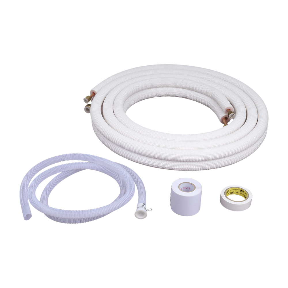Kit de tubería / 1 / 4" y 3 / 8 " / Capacidad para minisplit AUFIT / 1 Tonelada / Cinta aislante / Accesorios / Longitud de 4 metros - Imagen 2