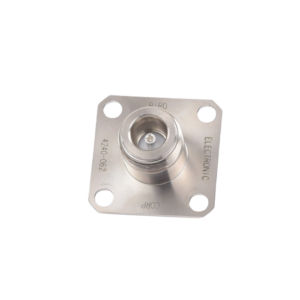 Conector N Hembra de Cambio Rápido / Wattmetro BIRD 43, 4304, 4 perforaciones a 18 mm, Níquel/ Plata/ Teflón.???