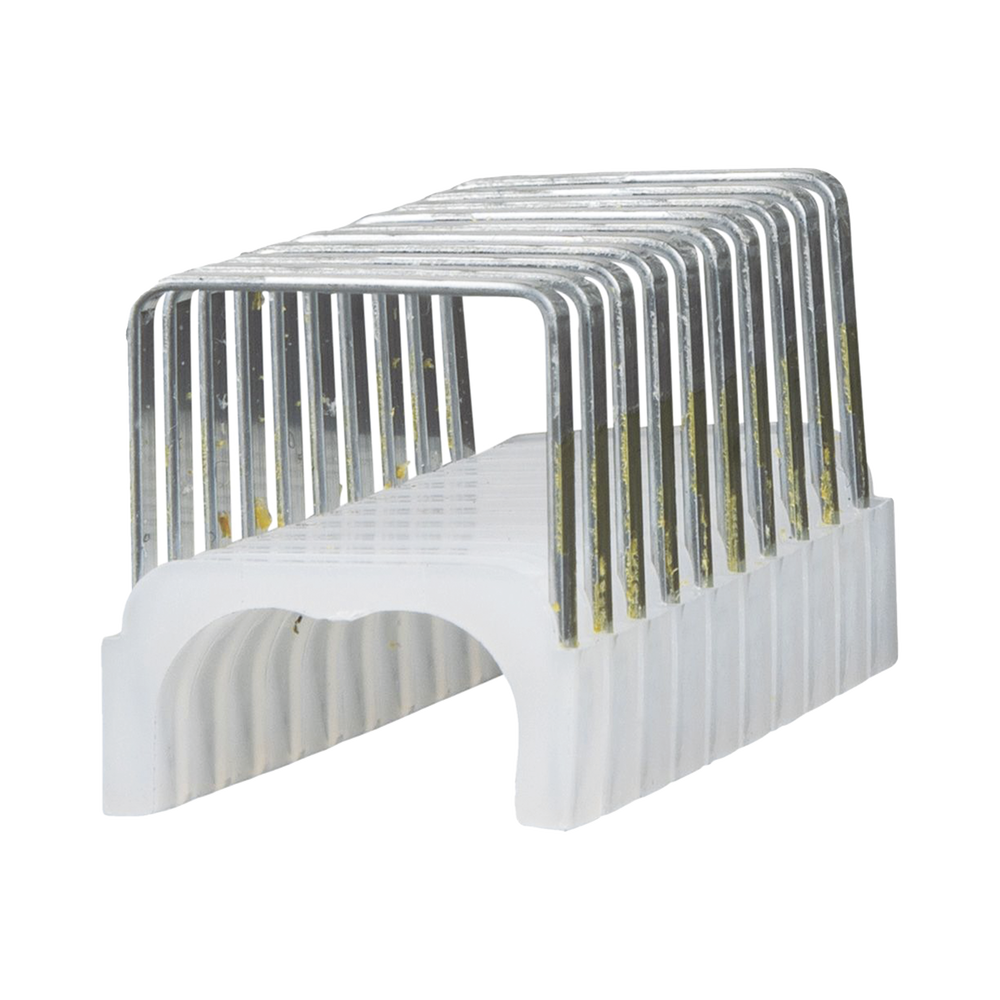 Paquete de 300 Grapas con Aislamiento, para Cables NM (Romex?) como 14/3, 14/3G, 12/3 y otros cables de hasta 11/32 x 19/32 (9 mm x 15 mm / 0.35 x 0.59 pulgadas). - Imagen 3