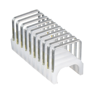Paquete de 300 Grapas con Aislamiento, para Cables NM (Romex?) como 14/3, 14/3G, 12/3 y otros cables de hasta 11/32 x 19/32 (9 mm x 15 mm / 0.35 x 0.59 pulgadas).