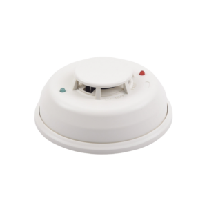 Detector Fotoelectrico de Humo de 4 Hilos con Relevador y Sensor de Temperatura, Serie i3