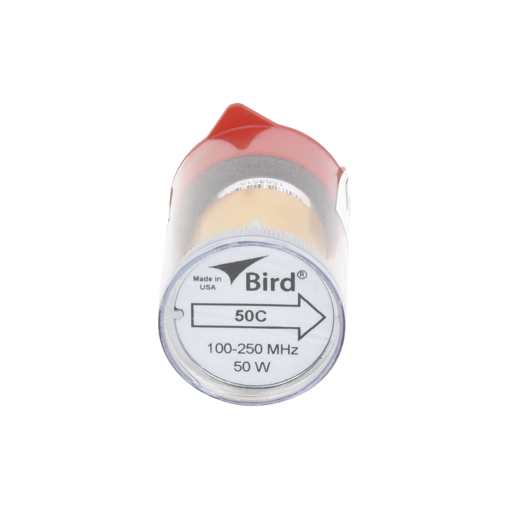 Elemento de 50 Watt en linea 7/8" para Wattmetro BIRD 43 en Rango de Frecuencia de 100 a 250 MHz. - Imagen 2