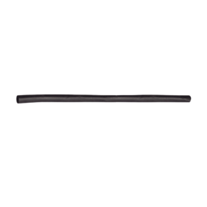 Tubo Termoencogible (Termofit) Negro de 1.2 m, 1" de Diǭmetro, Reduce de 2:1, Poliolefina.
