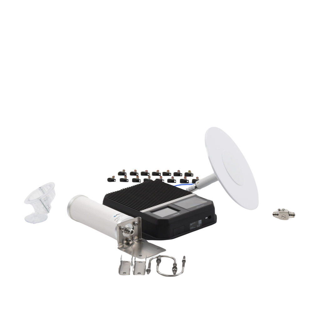 Kit Amplificador de Se??al Celular 2G, 3G y 4G / Mejora llamadas convencionales y VoLTE / Amplifica se??al de TELCEL, AT&T y MOVISTAR / Cubre hasta 400 m?? con una antena y hasta 1600 m?? con 4 antenas. - Imagen 3