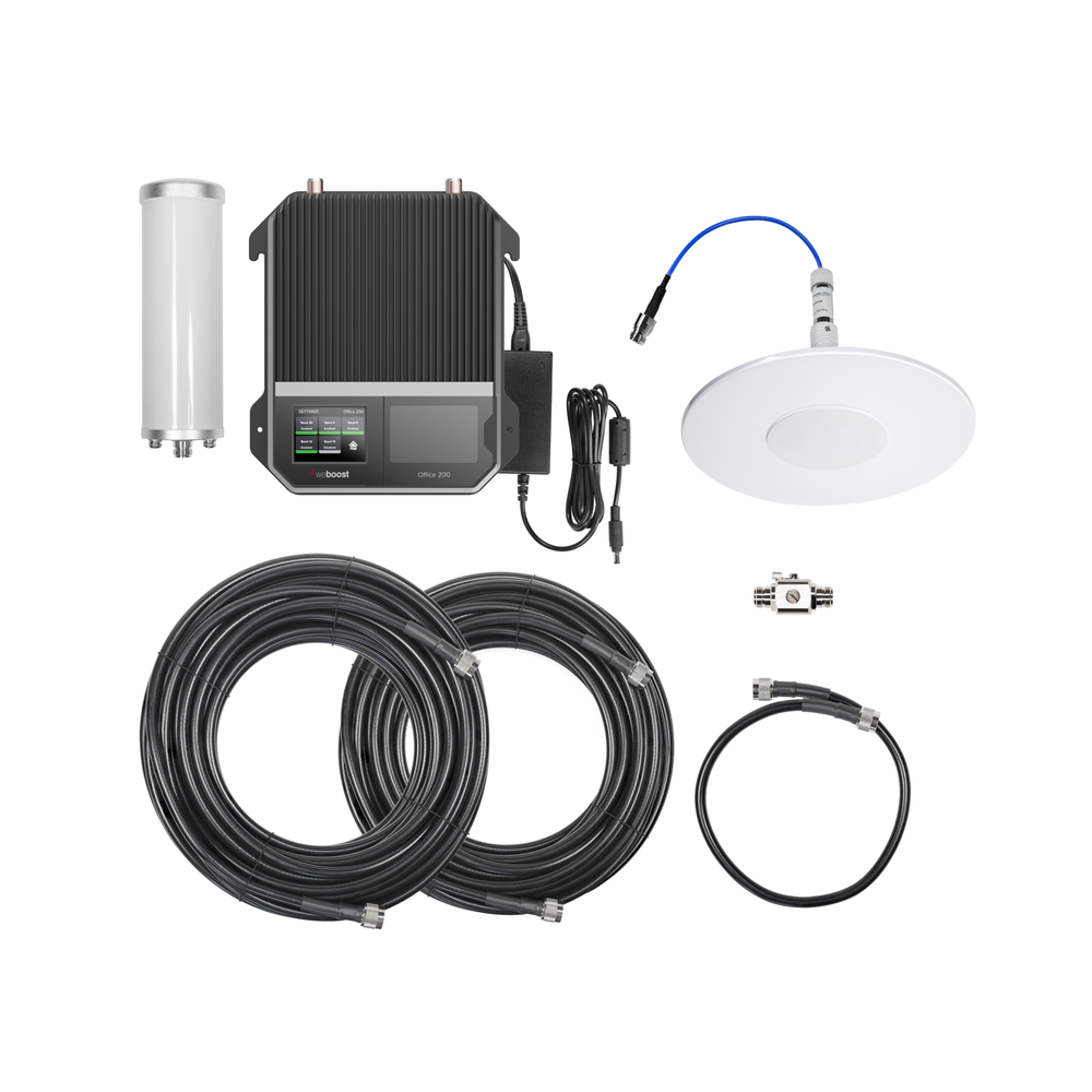 Kit Amplificador de Se??al Celular 2G, 3G y 4G / Mejora llamadas convencionales y VoLTE / Amplifica se??al de TELCEL, AT&T y MOVISTAR / Cubre hasta 400 m?? con una antena y hasta 1600 m?? con 4 antenas. - Imagen 2