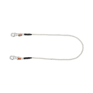 Cables de Protección con Cuerda de Polipropileno de 9/16'' Seguro Doble.