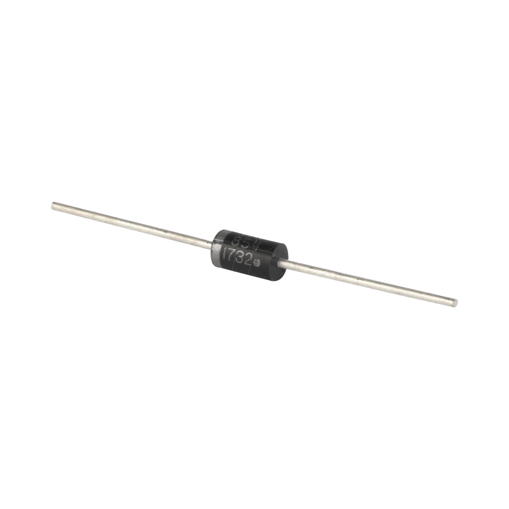 Diodo Rectificador, Recuperaci??n Rǭpida, 3 Amp. 400 PIV, DO-201AD.
