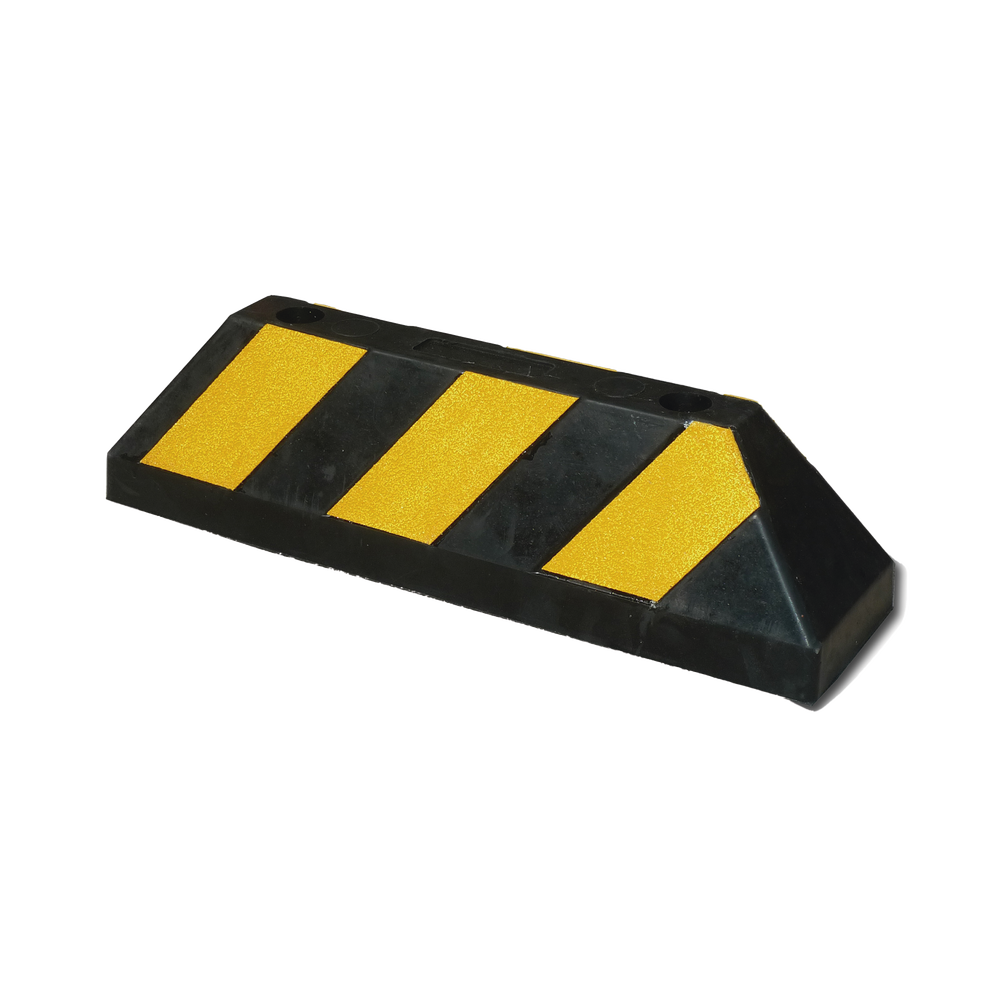 Tope Vehicular 55cm / Para Camion / Estacionamiento / Color Negro-Amarillo. - Imagen 3