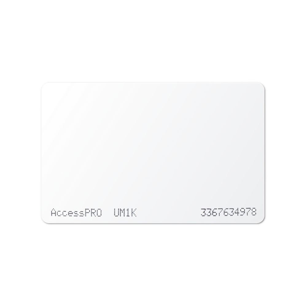 Tarjeta Dual UHF 900MHz + MIFARE 13.56MHz - Acceso Vehicular y Peatonal Premium