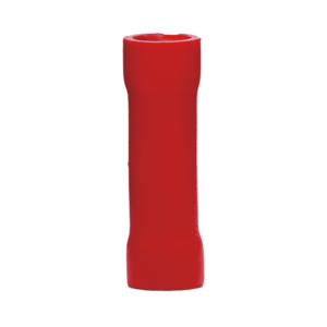 Conector a tope aislado / 22 - 16 AWG / Rojo / Paquete de 25 piezas