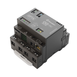 PLC Industrial Arduino Opta / Micro PLC IoT / Dual-core STM32H747XI / 8 Entradas Anal??gicas-Digitales / 4 RelǸs 10A / Ethernet / RS-485 / WiFi / Bluetooth / Programaci??n IEC-61131-3 / IP20