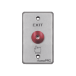 Botón tipo Hongo / Redondo Color Rojo con LED / Estético / NO y COM