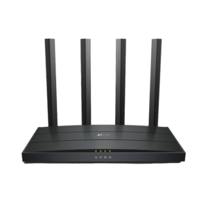Router WiFi 6 AX 1500Mbps / MU-MIMO 2X2 y OFDMA / 1 Puerto WAN 10/100/1000 Mbps / 3 Puertos LAN 10/100/1000 Mbps / 4 Antenas / Conexi??n Inalǭmbrica OneMesh