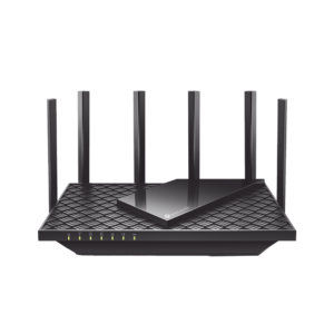 Router Triple Banda WiFi 6E / AX5400 MU-MIMO / 1 Puerto WAN 1 10/100/1000 Mbps / 4 Puertos LAN 10/100/1000 Mbps / 1 puerto USB 3.0 / 6 antenas de alta ganancia / OneMesh ???