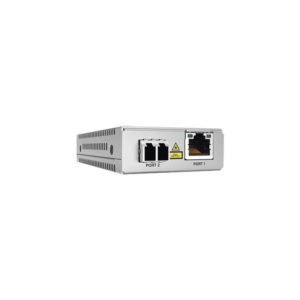 Convertidor de medios Gigabit Ethernet a fibra ??ptica, conector LC, monomodo (SMF), versi??n TAA (Trade Agreement Act), 10 km