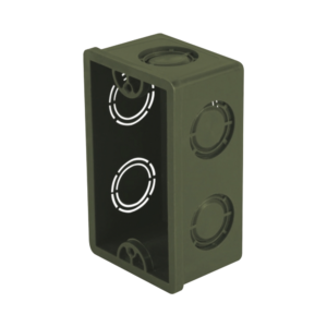 Caja Chalupa de 1/2"  para Instalaciones de PVC Conduit Pesado.