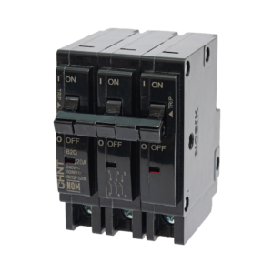 MCB - Interruptor Termomagnético Enchufable, Serie: B2Q, 3P, 40A, 240V  (SKU:1002299)