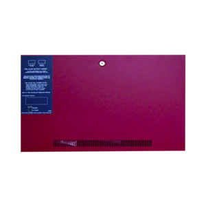 Gabinete para dos baterías de respaldo de 55 AH. Para aplicaciones en sistemas de detección de incendio (FAS).