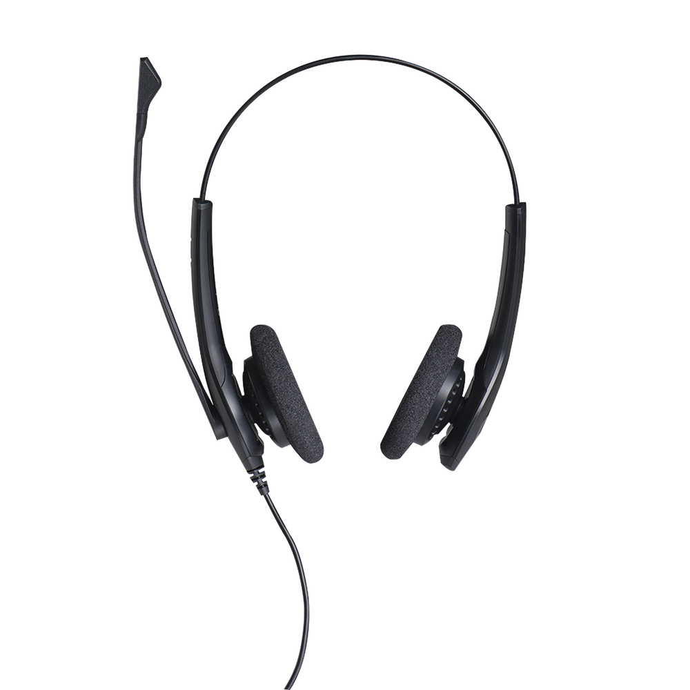 Jabra Biz 1500 Duo, auricular profesional con cancelaci??n de ruido, ideal para contact center con conexi??n QD (1519-0157) - Imagen 4