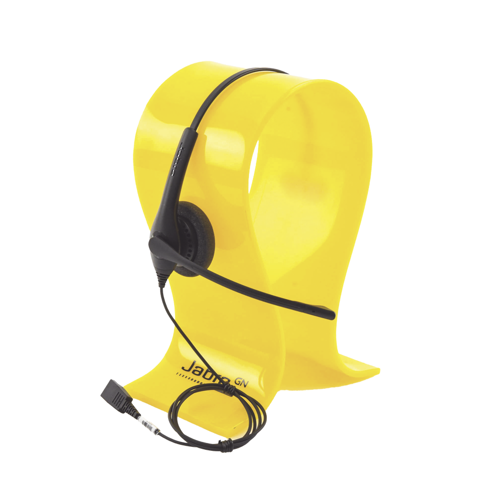 Jabra Biz 1500 Mono, auricular profesional con cancelaci??n de ruido, ligero y c??modo ideal para contact center con conexi??n QD (1513-0157)