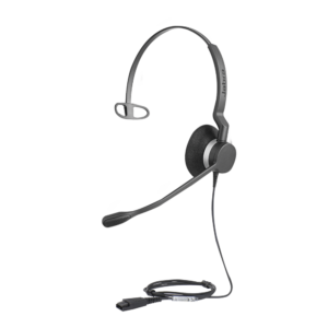 Jabra Biz 2300 Mono con conexi??n QD, resistente para contact center con brazo articulado con giro de 360??  (2303-820-105)