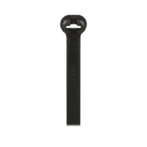 Cincho Dome-Top Nylon 6.6, 378mm largo x 7mm ancho, Color Negro. Paquete de 250 piezas