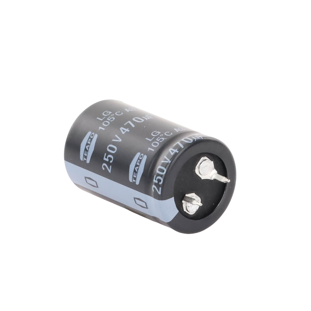 Capacitor Electrol??tico de Aluminio, Radial de 470 ??Fd, 250 Vcc, 105 ??C, 25 x 40 mm. - Imagen 5