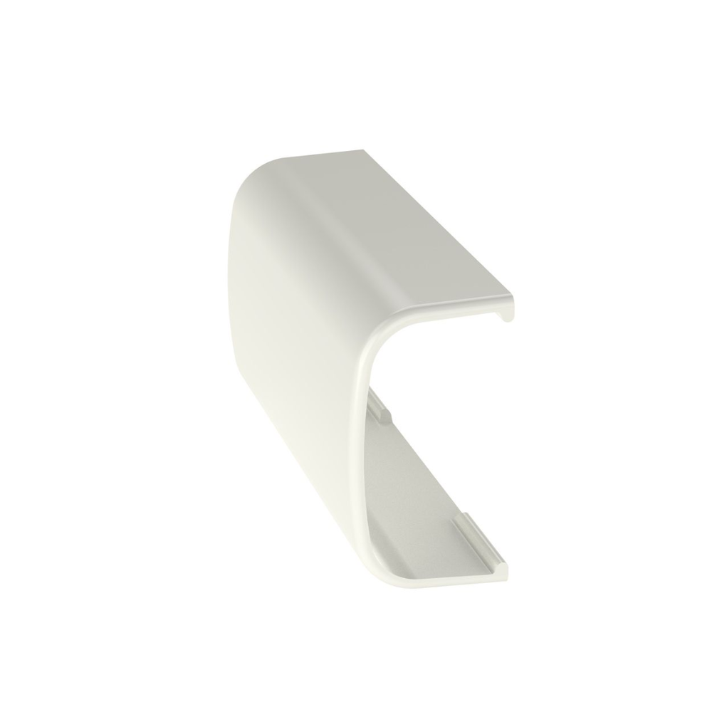 Unión recta, para uso con canaleta LD5, material ABS, Color Blanco Mate - Imagen 3