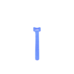Cincho de contacto,  color azul, 150 x 12mm (20pzs) (4300-02005)
