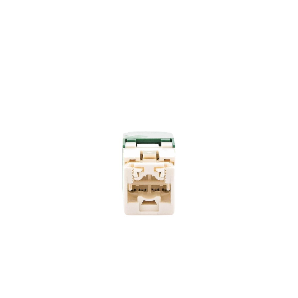 Conector Jack RJ45 Estilo TG, Mini-Com, Categor?a 6, de 8 Posiciones y 8 Cables, Color Verde - Imagen 5