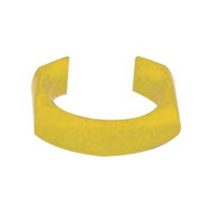 Clip de Identificaci?n para Patch Cord Siemon, Color Amarillo, Bolsa con 25 Piezas